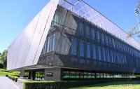 Aussenansicht des Home of FIFA in Zuerich