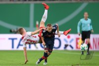 Fussball  DFB Pokal  2. Runde  Saison 17/18: RB Leipzig - FC Bayern Muenchen