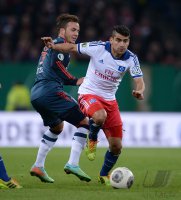 Fussball, DFB Pokal  Saison 2013/2014: Hamburger SV - FC Bayern Muenchen