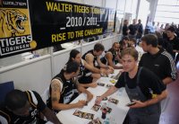 1. Basketball Bundesliga 2010/2011 Teampraesentation  Walter Tigers Tuebingen