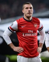 FUSSBALL INTERNATIONAL CHL ACHTELFINALE 12/13:  FC Arsenal London - FC Bayern Muenchen