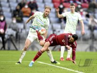 Fussball 1. Bundesliga Saison 21/22: FC Bayern Muenchen - SpVgg Greuther Fuerth