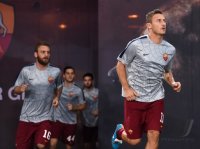 Fussball CHL  Saison 2014/2015: AS Rom - FC Bayern Muenchen