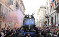 Fussball EURO 2021 Finale, Europameister Italien feiert in Rom den Titel