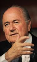 FUSSBALL WM 2010   Abschluss PK FIFA  Praesident BLATTER