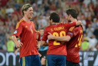 Fussball International Europameisterschaft 2012: Spanien - Frankreich