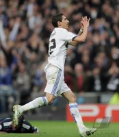 Fussball CHL  Saison 2010/2011:  Angel Di Maria (Real Madrid)