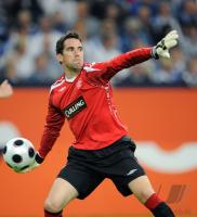 Fussball, Glasgow:  Torwart ALEXANDER