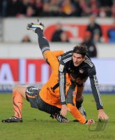 Fussball 1. Bundesliga  Saison 2010/2011: VfB Stuttgart - FC Bayern Muenchen