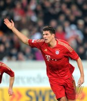Fussball 1. Bundesliga : Mario Gomez (FC Bayern Muenchen)