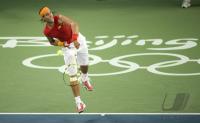OLYMPIA 2008  Peking Tennis Finale Herren Nadal