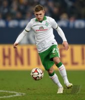 Fussball, 1. Bundesliga  Saison 2014/2015: FC Schalke 04 - SV Werder Bremen