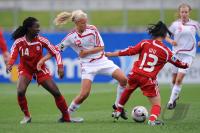 Fussball Frauen FIFA U 17  WM  2008  Kanada - Daenmark