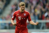 Fussball 1. Bundesliga, Saison 2012/2013:  FC Bayern Muenchen - VfB Stuttgart