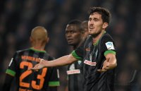 Fussball, 1. Bundesliga  Saison 2014/2015: Hamburger SV - SV Werder Bremen