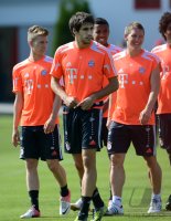 Fussball 1. Bundesliga :  Training beim FC Bayern Muenchen