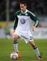 Fussball: 1. Bundesliga Saison 2010/2011: Wolfsburg - Moenchengladbach