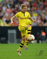 Fussball 1. Bundesliga, Supercup: FC Bayern Muenchen - Borussia Dortmund