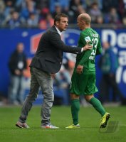 Fussball, 1. Bundesliga  Saison 2014/2015: Hamburger SV - FC Augsburg