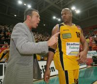 Basketball 1. Bundesliga  Walter Tigers Tuebingen - Rheinenergie Koeln