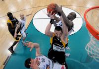 1. Basketball Bundesliga  08/09  Walter Tigers -  Skyliners Frankfurt
