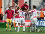 Fussball INTERNATIONAL  EURO 2004  Kroatien-Frankreich im Stadion Dr. Magalhaes Pessoa in Leiria