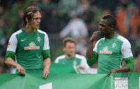 Fussball, 1. Bundesliga  Saison 2014/2015: SV Werder Bremen - Borussia Moenchengladbach