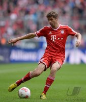 Fussball 1. Bundesliga  Saison  2012/2013:  Thomas Mueller (FC Bayern Muenchen)