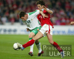 FUSSBALL  Quali Euro  2004 JUBEL Schweiz