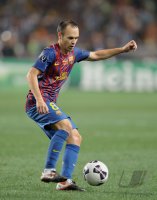 Fussball UEFA SUPER CUP 2011:  Andres Iniesta (Barca)