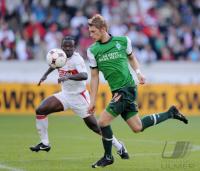 FUSSBALL  1. BUNDESLIGA  09/10  VfB Stuttgart  -  Werder Bremen