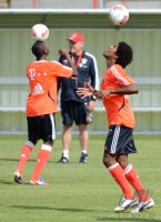 Fussball 1. Bundesliga 12/13: Training beim FC Bayern Muenchen