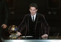 Fussball International  FIFA Ballon d Or 2011: Sieger Lionel Messi (Argentinien)