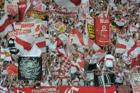 Fussball 1. Bundesliga  Saison 2011/2012:  Fans VfB Stuttgart