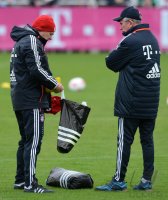 Fussball 1. Bundesliga :  Training beim FC Bayern Muenchen