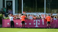 Fussball 1. Bundesliga :  Training beim FC Bayern Muenchen