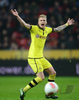 Fussball, 1. Bundesliga Saison 2012/2013: Bayer 04 Leverkusen - Borussia Dortmund