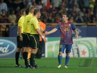Fussball UEFA SUPER CUP 2011:  Lionel Messi (Barca)