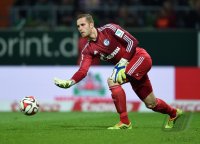 Fussball 1. Bundesliga Saison 14/15: Torwart Ralf Faehrmann (FC Schalke 04)