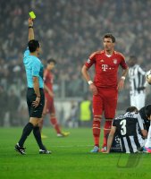 FUSSBALL INTERNATIONAL CHL VIERTELFINALE 12/13: Juventus Turin - FC Bayern Muenchen