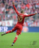 Fussball 1. Bundesliga, Saison 2011/2012: Arjen Robben (FC Bayern Muenchen)
