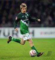 Fussball: 1. Bundesliga Saison 2010/2011: Werder Bremen - Moenchengladbach