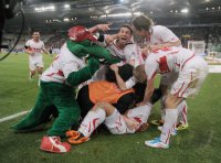 Fussball 1. Bundesliga : JUBEL VfB Stuttgart