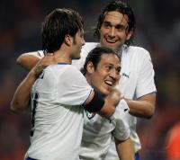 Fussball International Holland 1-3 Italien