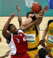 Basketball 1. Bundesliga  07/08  Walter Tigers Tuebingen  -  Paderborn Baskets