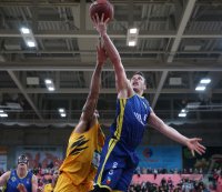 Basketball 1. Bundesliga 16/17 Hauptrunde: Walter Tigers Tuebingen -  s. Oliver Wuerzburg