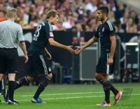 Fussball 1. Bundesliga, Supercup: FC Bayern Muenchen - Borussia Dortmund