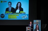 CDU Wahlkampf Landtagswahl Baden - Wuerttemberg