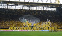Fussball 1. Bundesliga : Borussia Dortmund  feiert die Deutsche Meisterschaft 2011