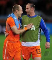 FUSSBALL WM 2010, HALBFINALE:  Uruguay - Niederlande